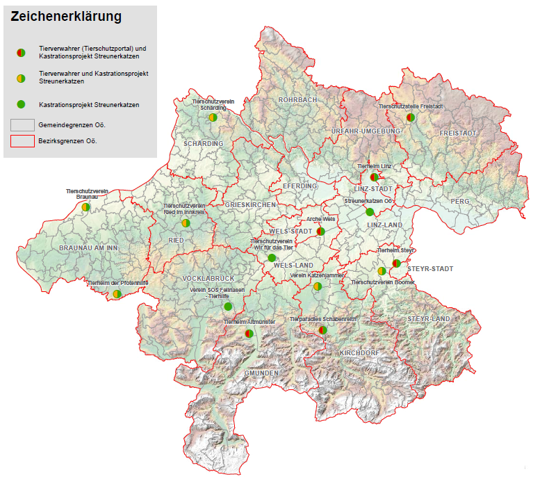 Tierverwahrer in Oberösterreich